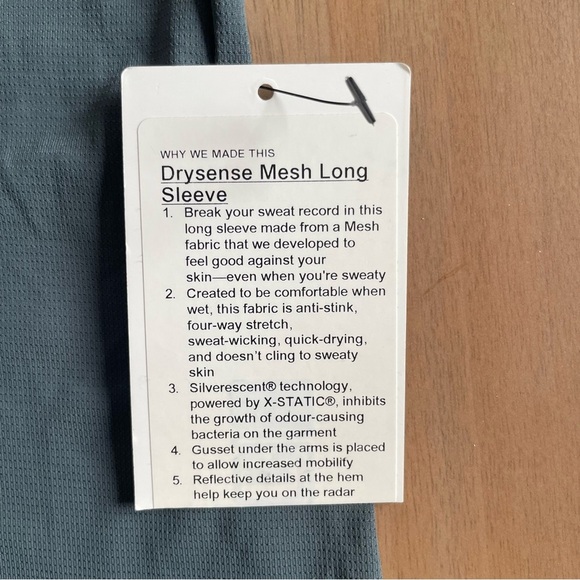 Lululemon Drysense Mesh Long Sleeve - Picture 5 of 12